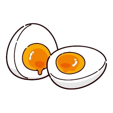 medium boiled egg
